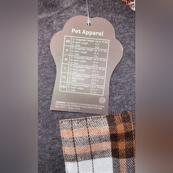 NWT PETS SWEATER SIZE M UP 27 POUNDS - Picture 8 of 8